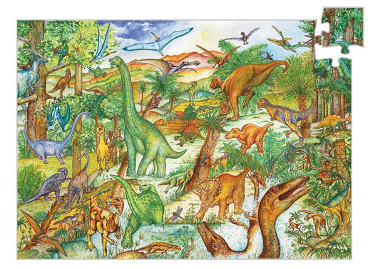 Dinosaurs Puzzle + Booklet 100pc - Little Reef and Friends