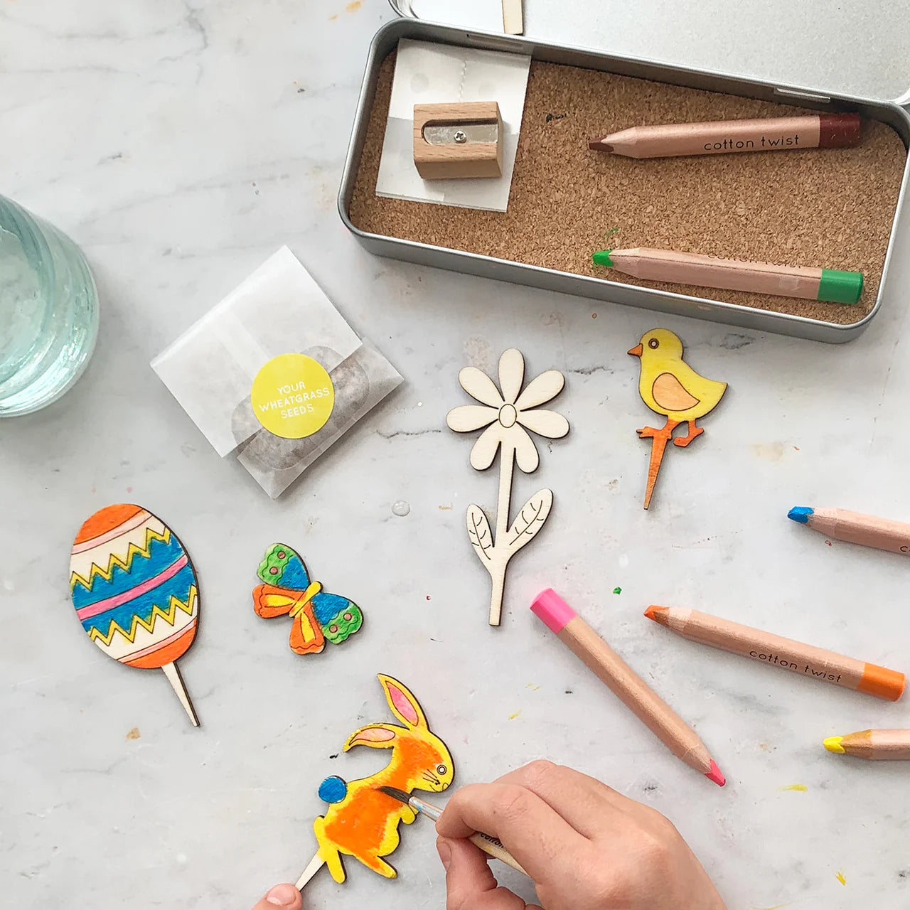 Wooden Craft Kit - Make Your Own Easter Garden - Little Reef and Friends