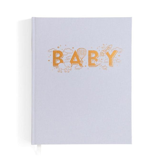 Baby, Birth To 6 Years Journal - Grey - Little Reef and Friends