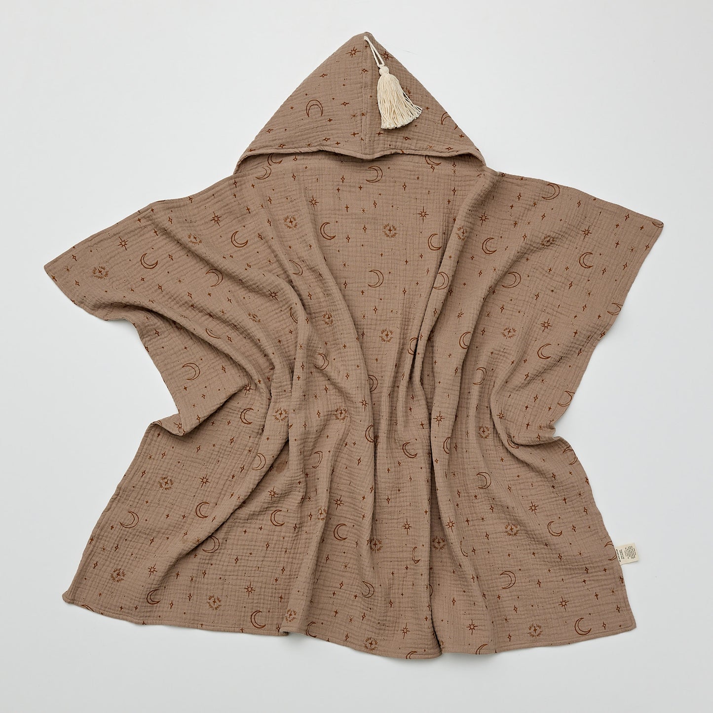Organic Hooded Baby & Toddler Towel - Night Sky - Little Reef and Friends