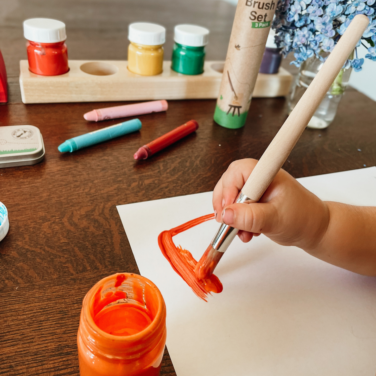 Jumbo Paint Brush Set - 3 Pack - Little Reef and Friends