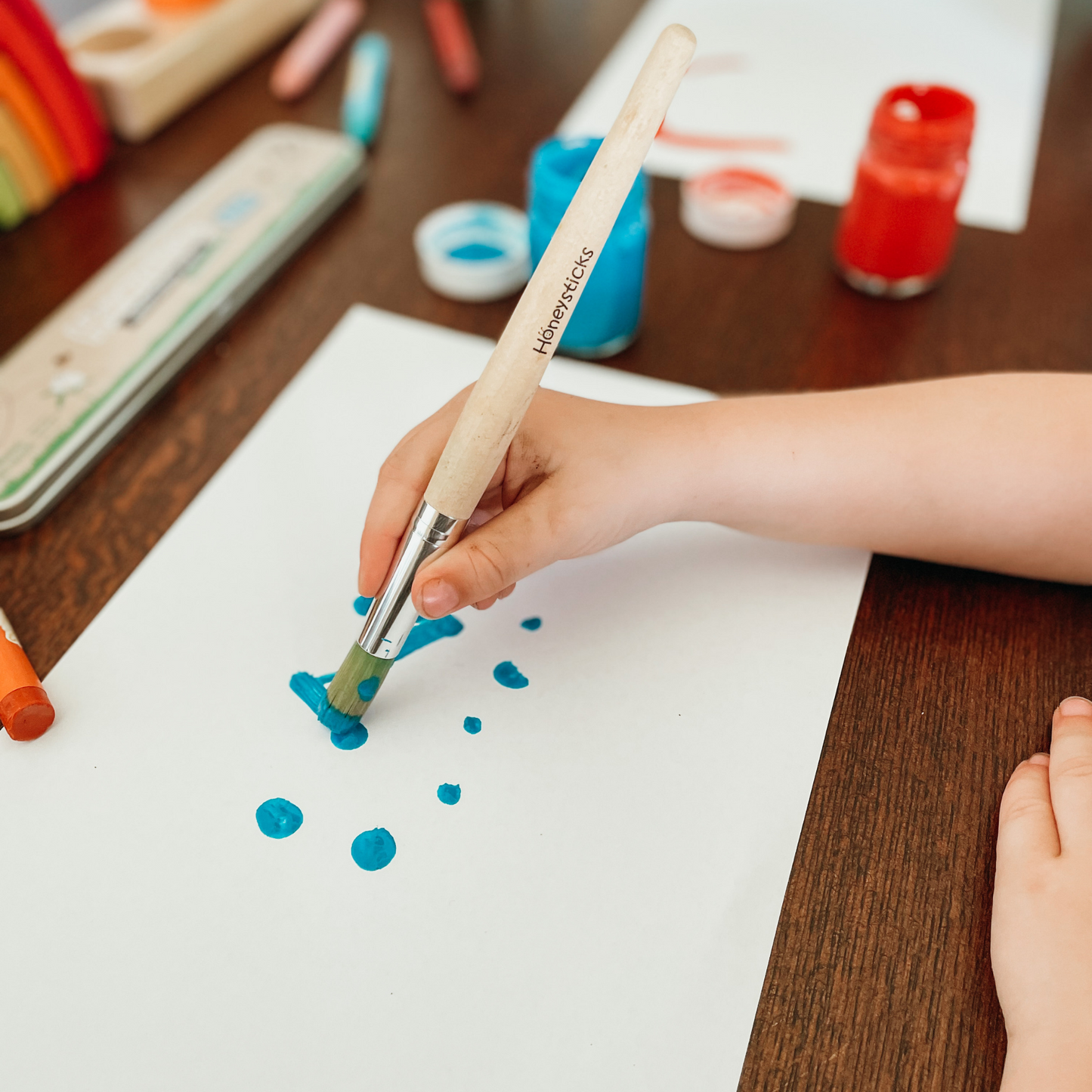 Jumbo Paint Brush Set - 3 Pack - Little Reef and Friends