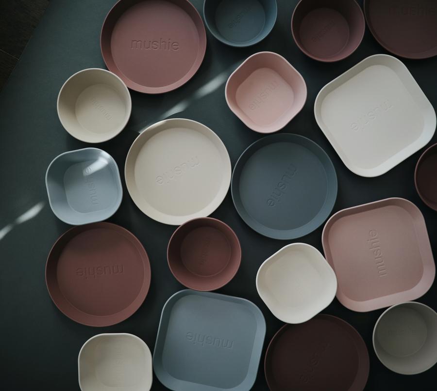 Square Plate (Set of 2) - Blush - Little Reef and Friends