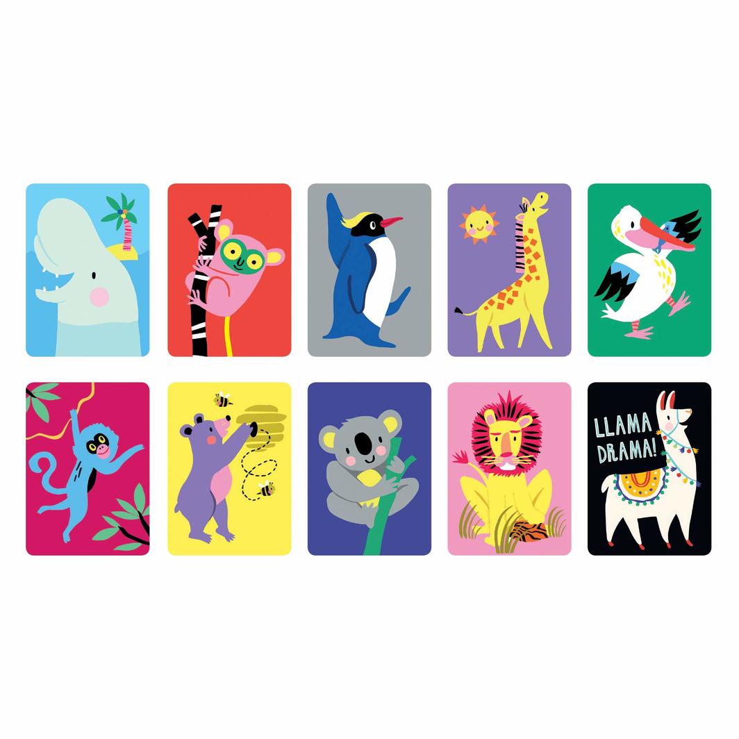 Llama Drama! Playing Cards to Go - Little Reef and Friends