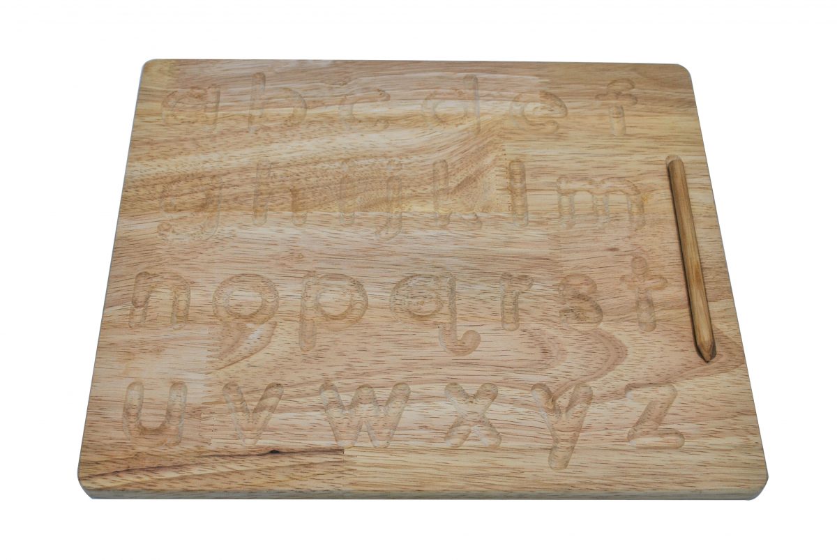 Lower Case Letter Tracing board - Little Reef and Friends