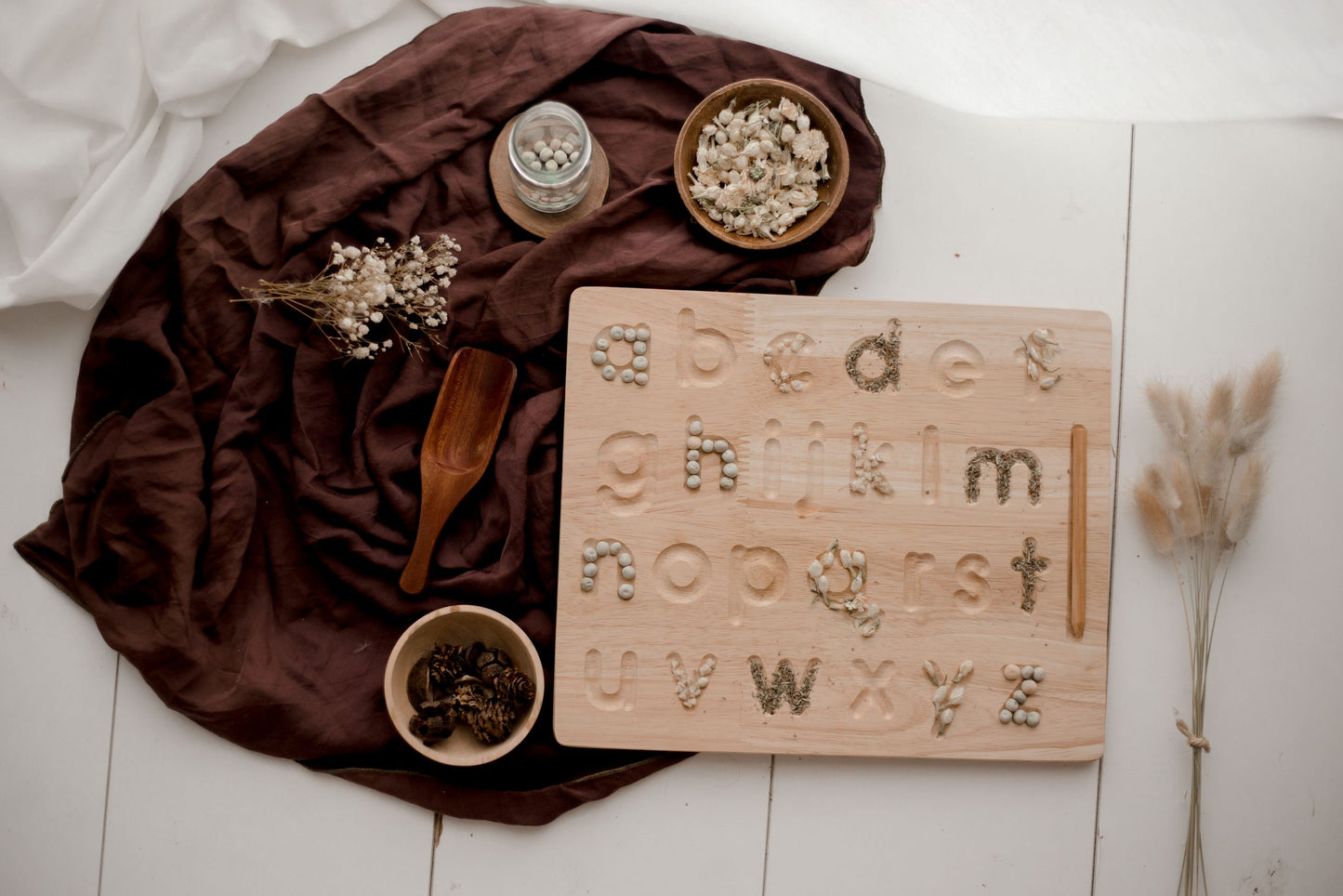 Lower Case Letter Tracing board - Little Reef and Friends