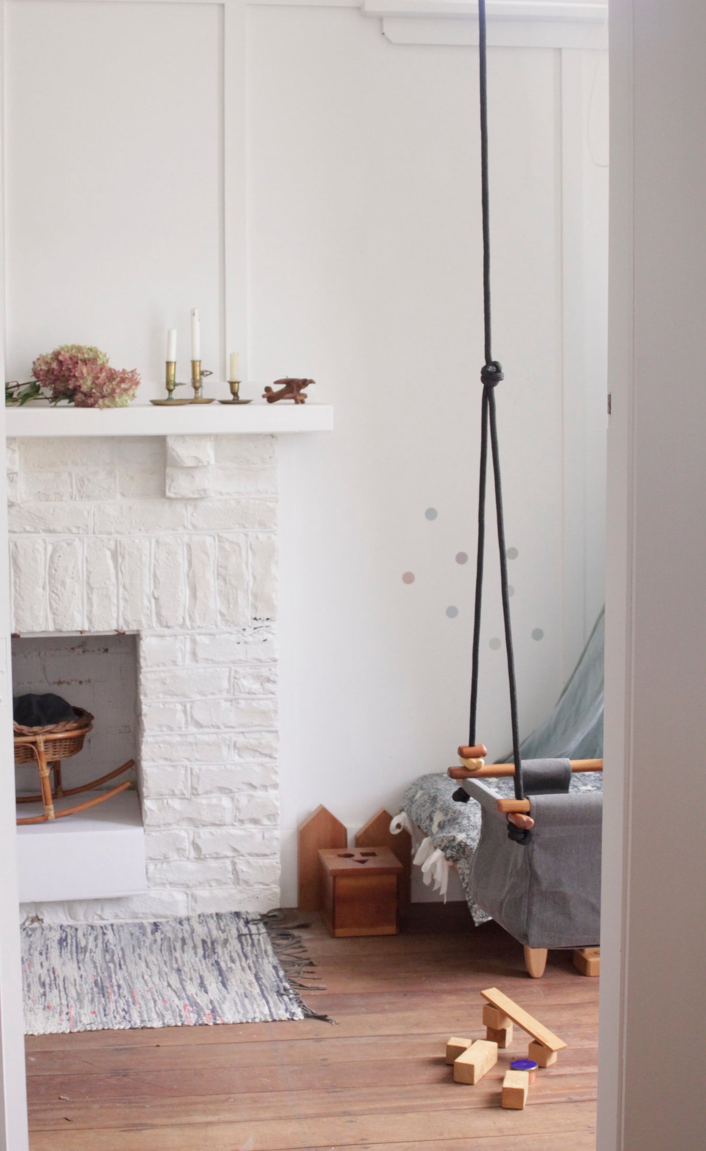 Baby & Toddler Swing - Smokey Grey - Little Reef and Friends