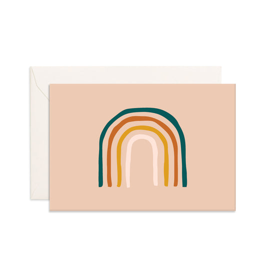 Rainbow Mini Greeting Card - Little Reef and Friends