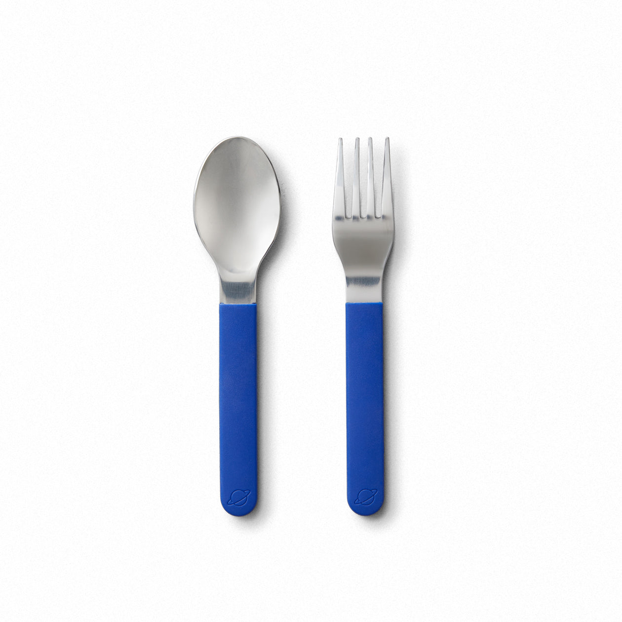Magnetic Stainless Steel Utensils - Navy - Little Reef and Friends