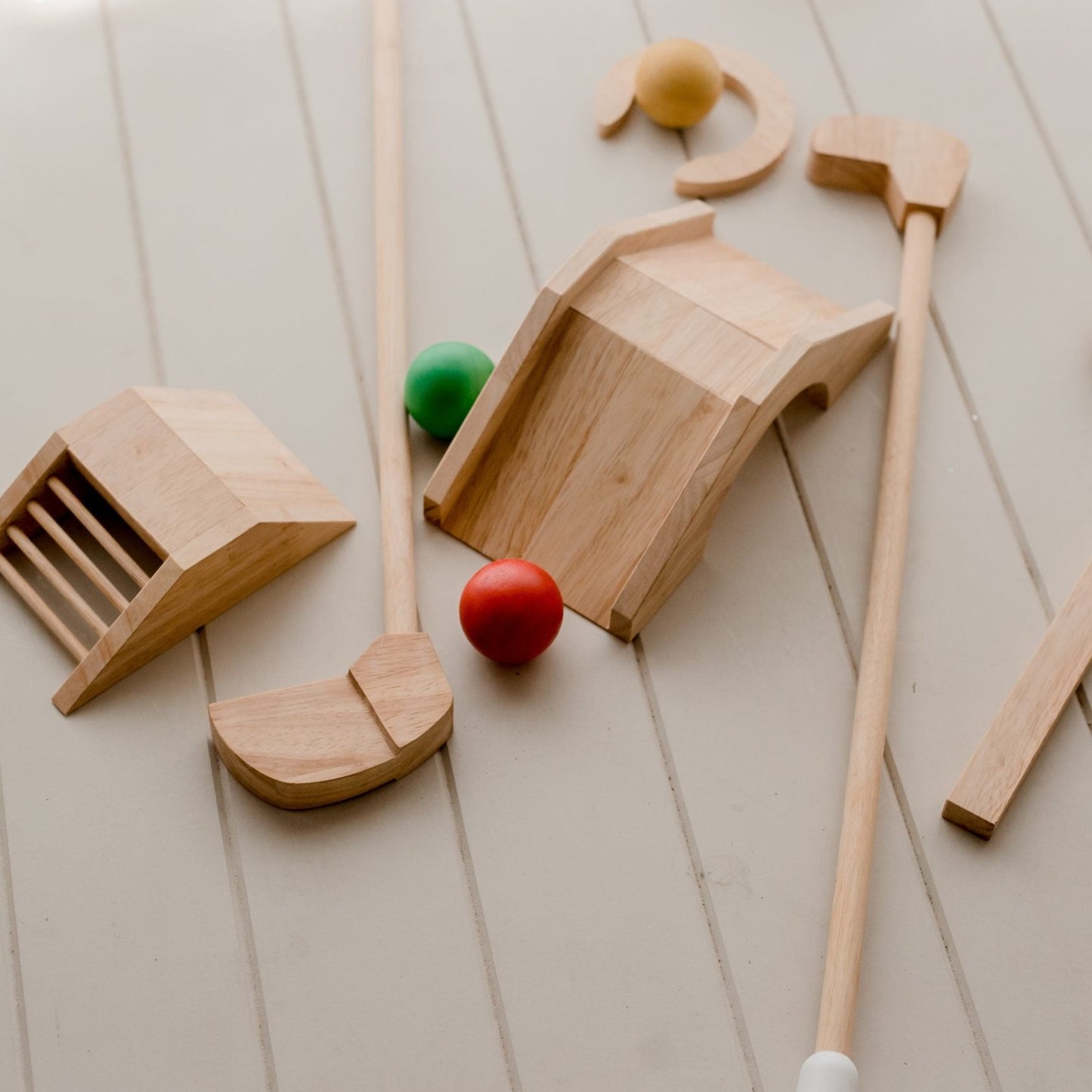 Mini Wooden Golf Set - Little Reef and Friends