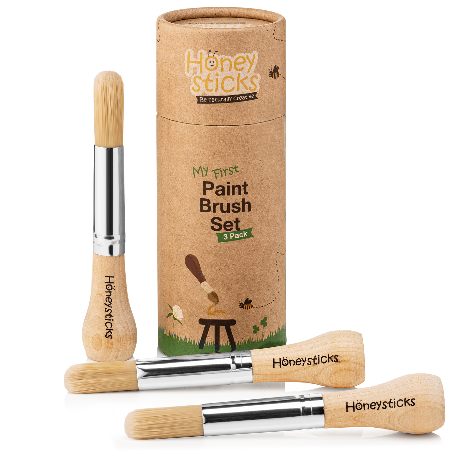 My First Paint Brush Set - 3 Pack - Little Reef and Friends
