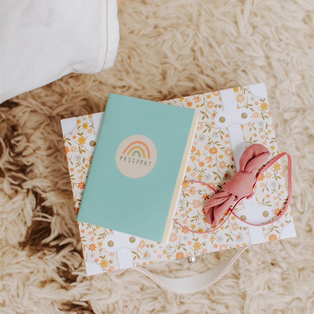 Dinkum Doll Travel Tog - Prairie Floral - Little Reef and Friends