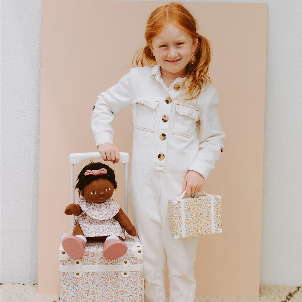 Dinkum Doll Travel Tog - Prairie Floral - Little Reef and Friends