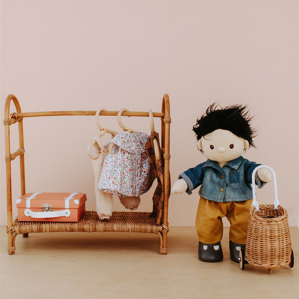 Dinkum Doll Travel Tog - Sage - Little Reef and Friends