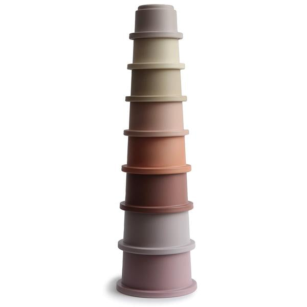 Stacking Cups Toy - Petal - Little Reef and Friends