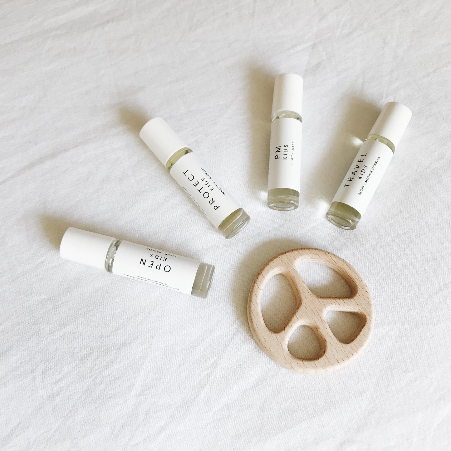 Wooden Peace Teether - Little Reef and Friends