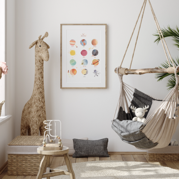 Poster - Planets - Little Reef and Friends