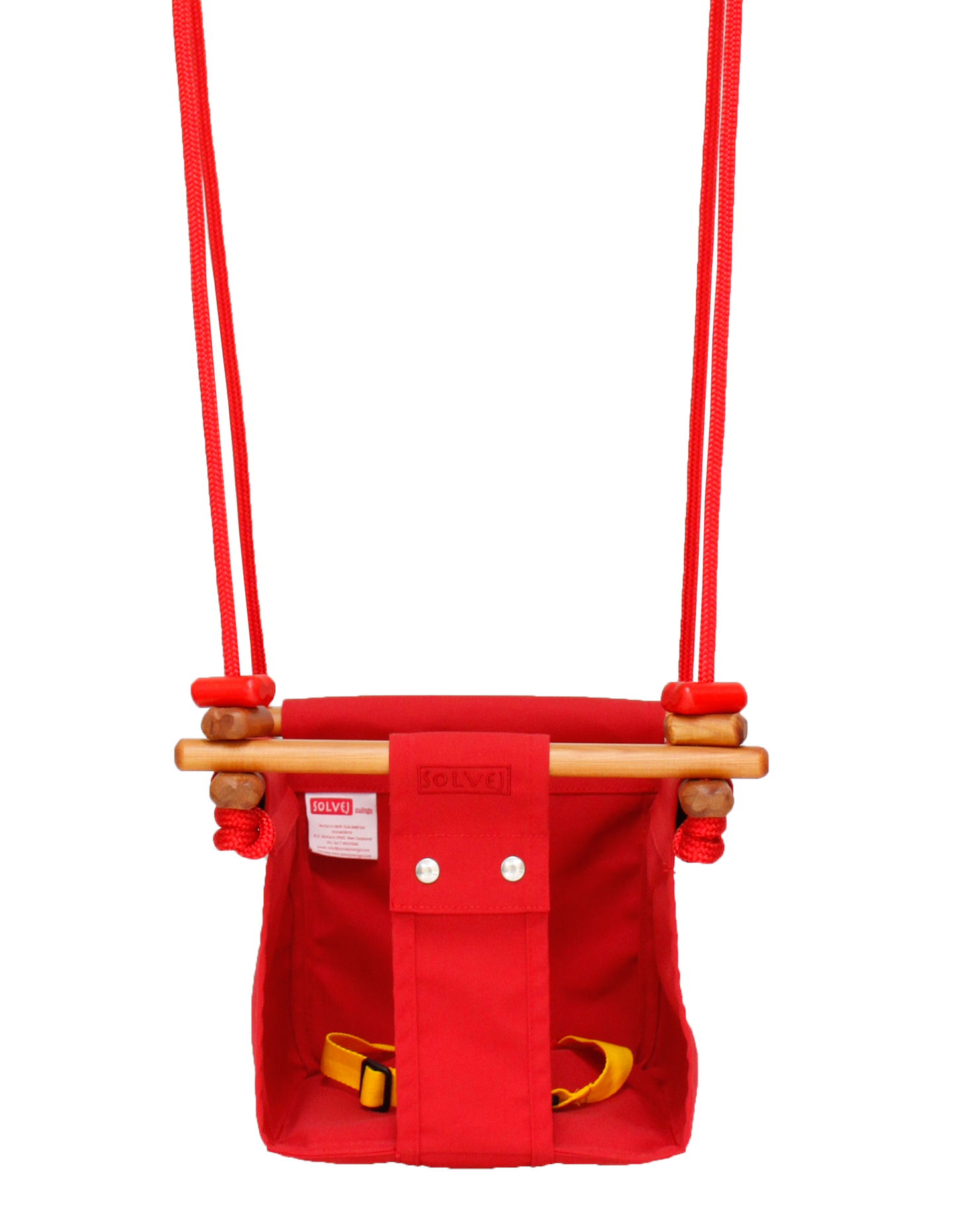 Baby & Toddler Swing - Pohutukawa Red - Little Reef and Friends