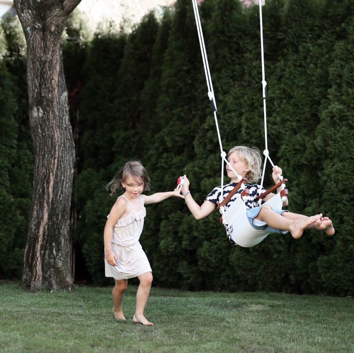 Child Swing - Merino White - Little Reef and Friends