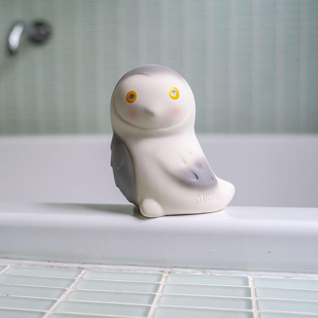 My First Arctic Animal Rubber Toy - Snow Owl - Little Reef and Friends
