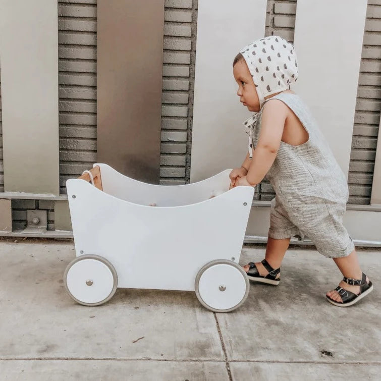 Toy Box Walker - White - Little Reef and Friends