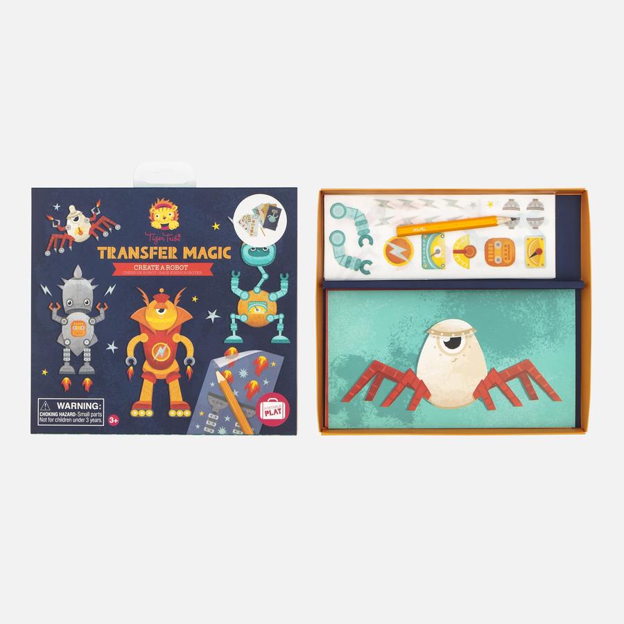 Transfer Magic - Create a Robot - Little Reef and Friends
