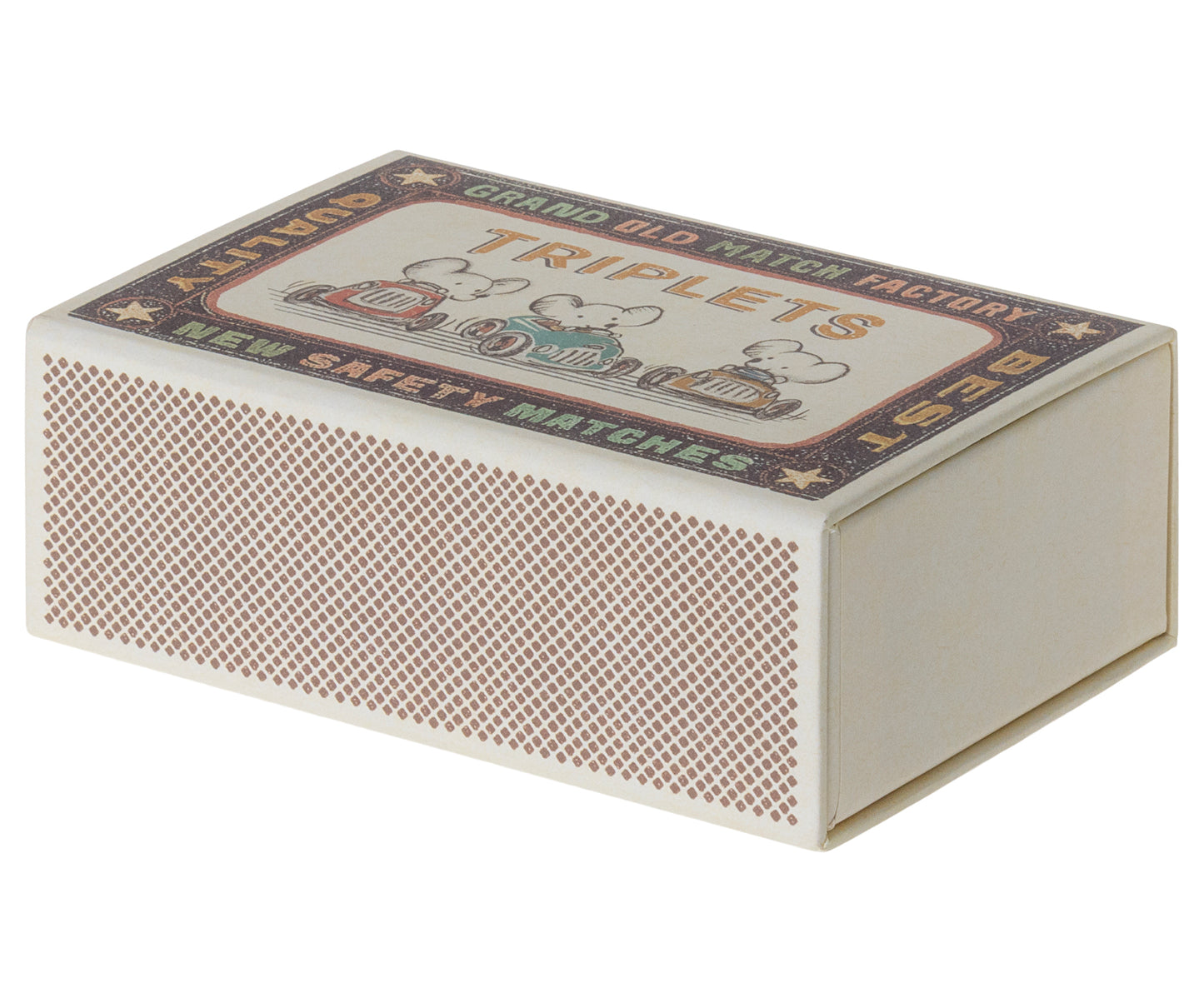 Triplets Baby Mice in Matchbox - Little Reef and Friends