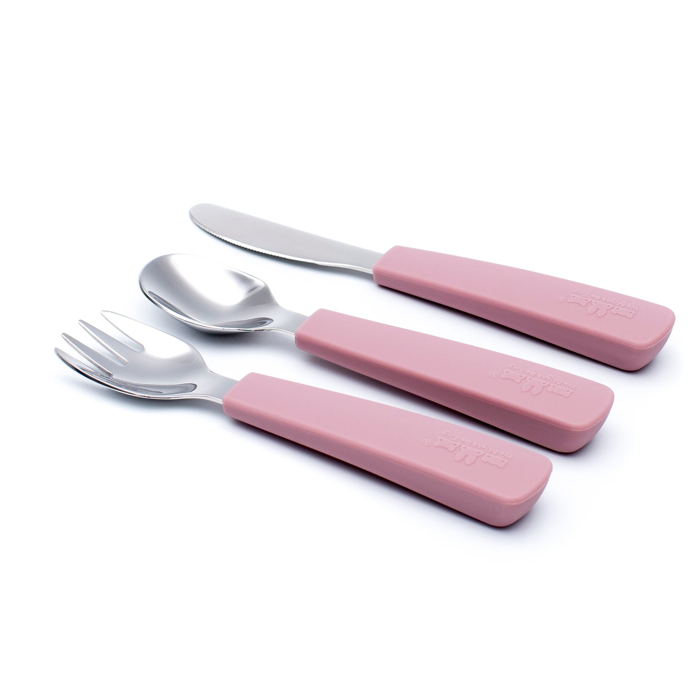 Toddler Feedie Cutlery Set - Dusty Rose - Little Reef and Friends