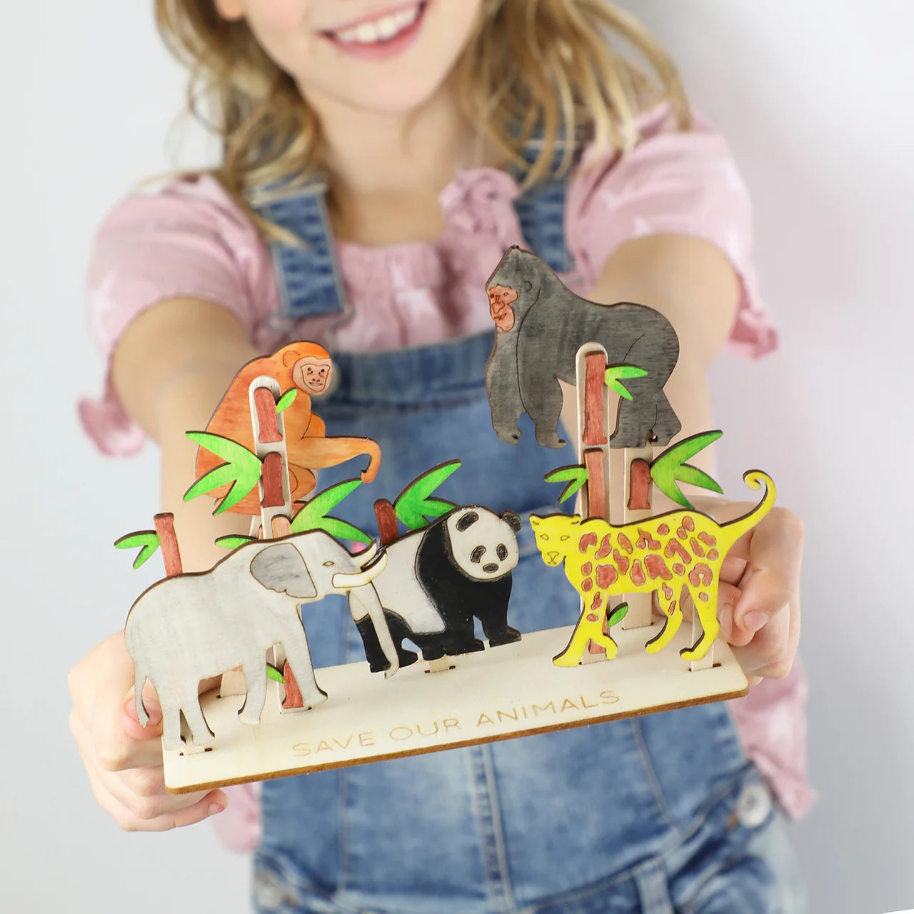 Wooden Craft Kit - Save Our Animals - Little Reef and Friends