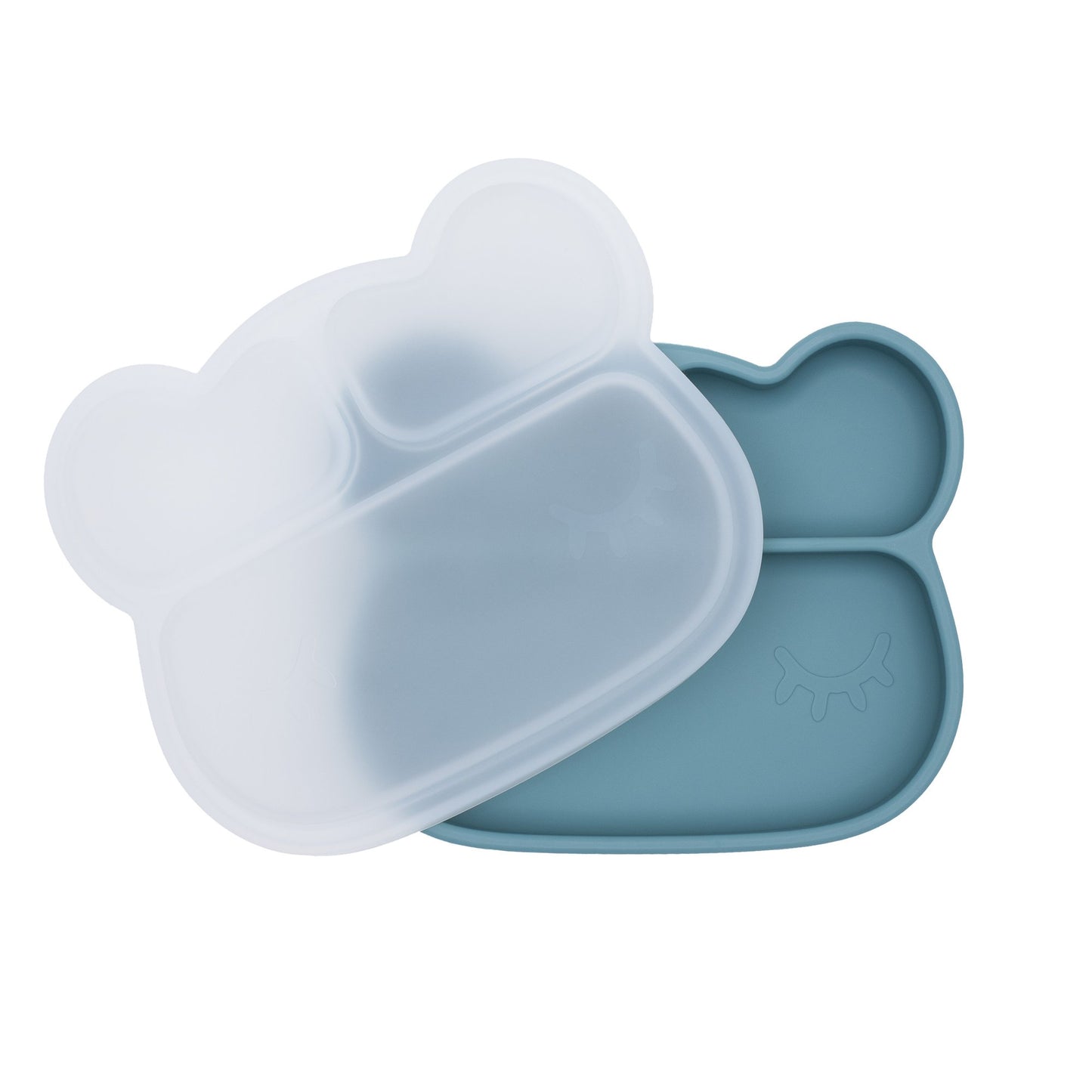 Bear Stickie Plate Lid - Little Reef and Friends
