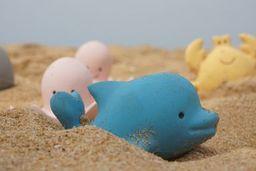 My First Ocean Buddies Bath Toy & Rattle - Dolphin - Little Reef and Friends