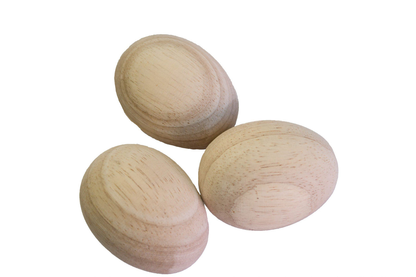 Wooden Eggs in Basket - Set Of 12 - Little Reef and Friends