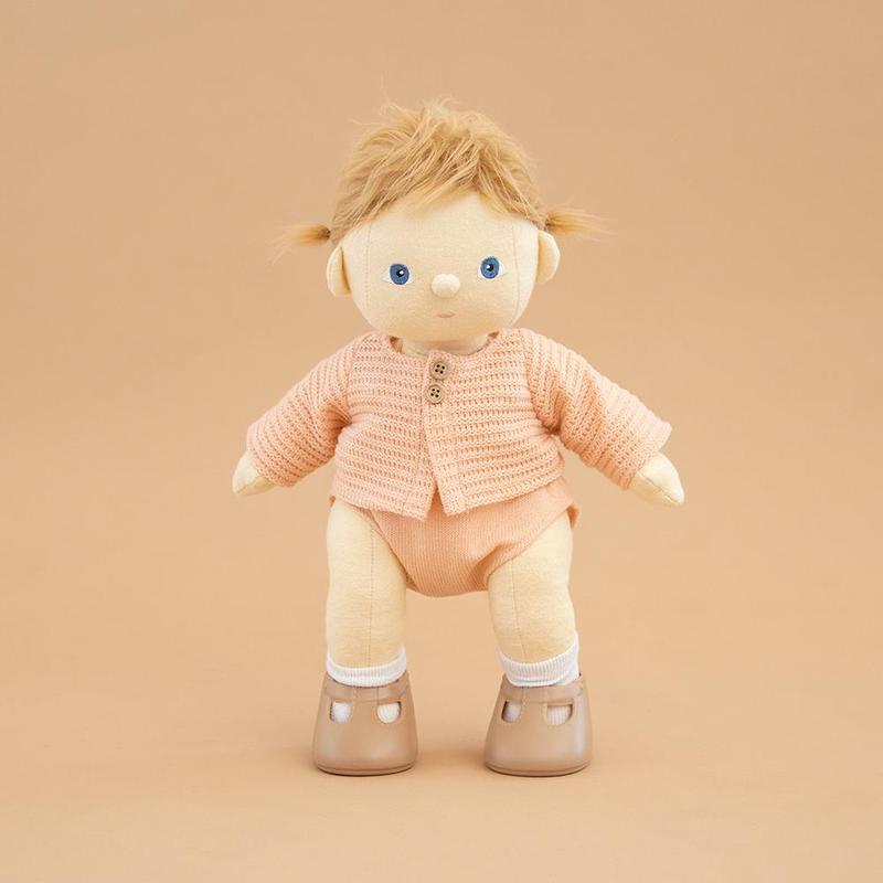 Dinkum Doll Cardigan Rose - Little Reef and Friends