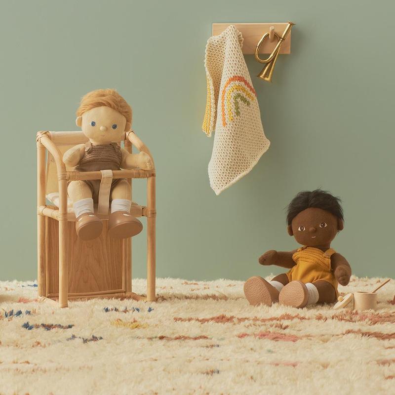 Dinkum Doll Rainbow Blanket - Little Reef and Friends