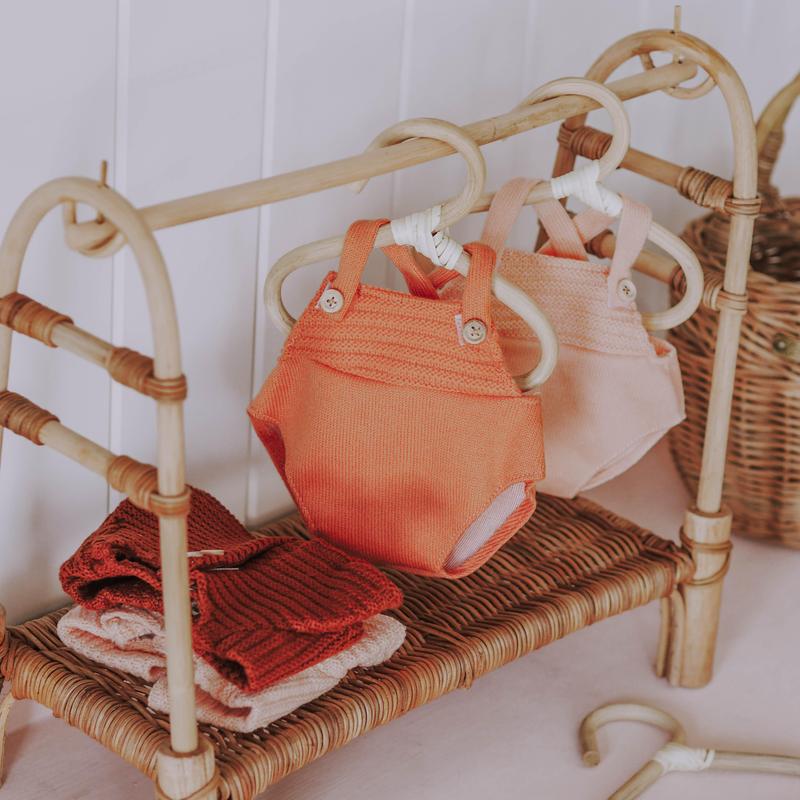 Dinkum Doll Romper Rose - Little Reef and Friends