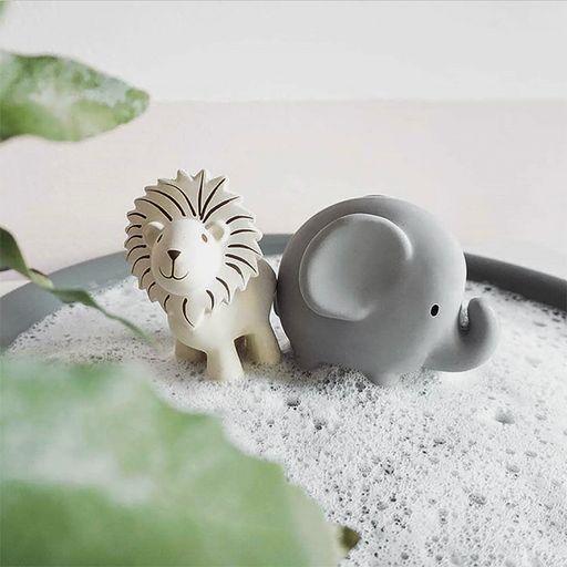 My First Safari Animals Bath Toy & Rattle - Elephant - Little Reef and Friends