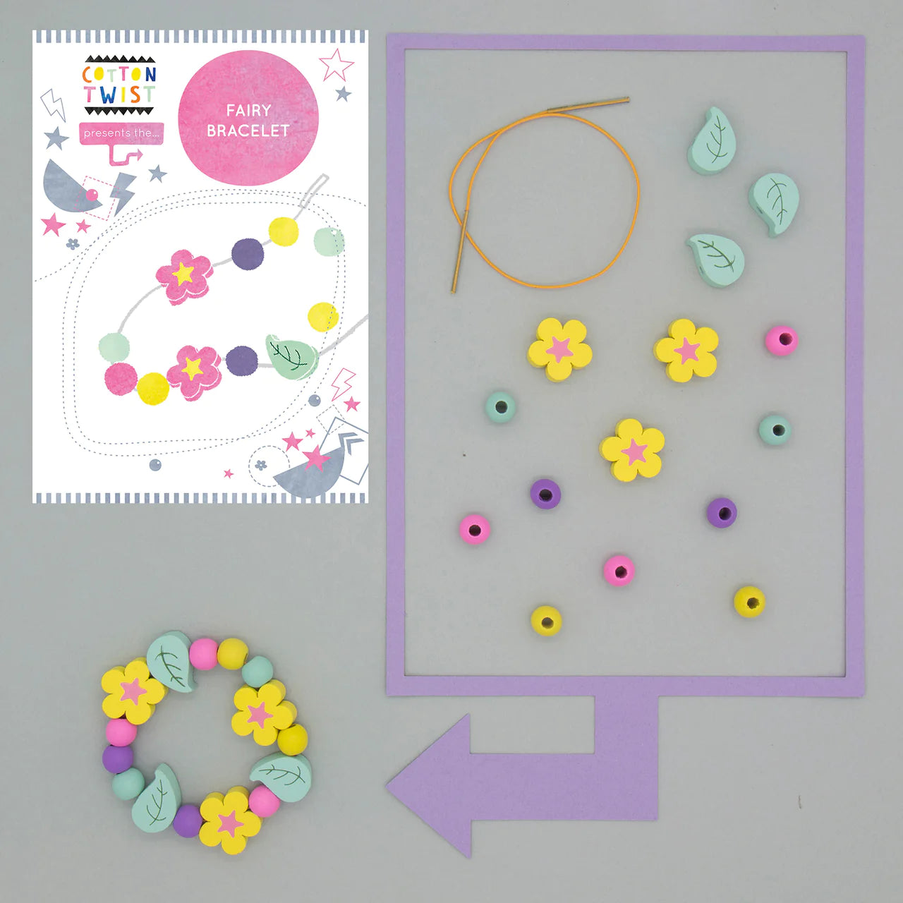 Make Your Own - Fairy Bracelet Kit - Little Reef and Friends