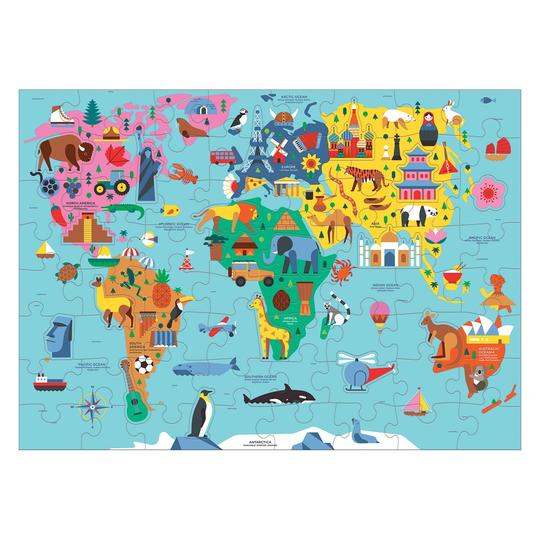 Map of the World 78pc - Little Reef and Friends
