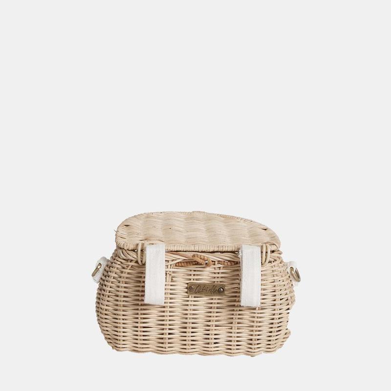 Mini Chari Rattan Bag - Straw - Little Reef and Friends