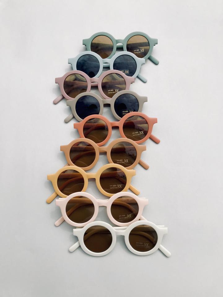 Sustainable Kids Sunglasses - Rust - Little Reef and Friends