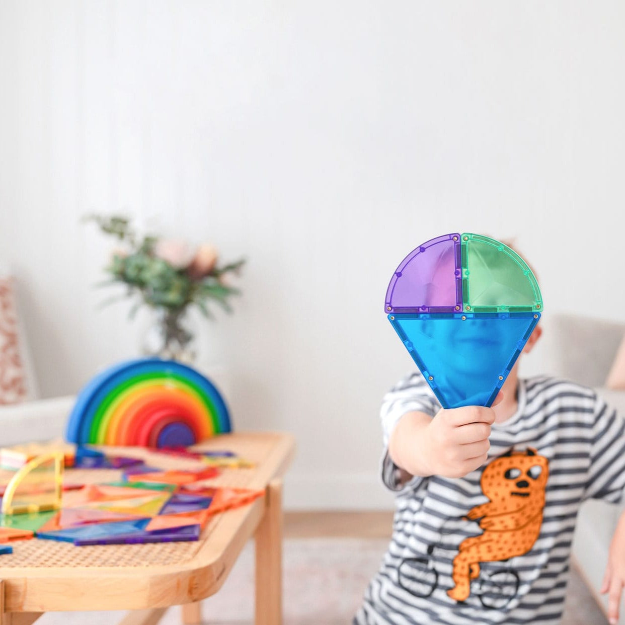 Connetix 36 Piece Shape Expansion Pack - Rainbow - Little Reef and Friends