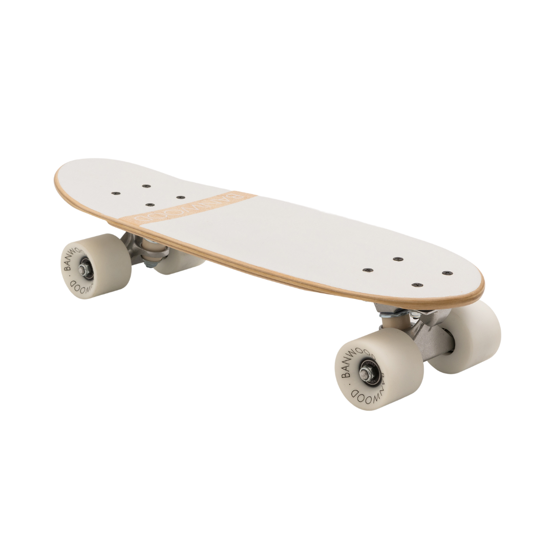 Banwood Skateboard - White - Little Reef and Friends