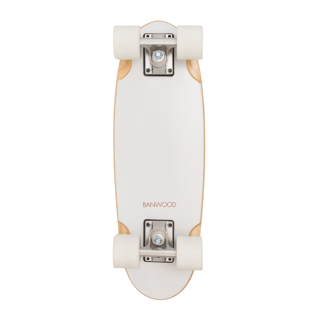 Banwood Skateboard - White - Little Reef and Friends