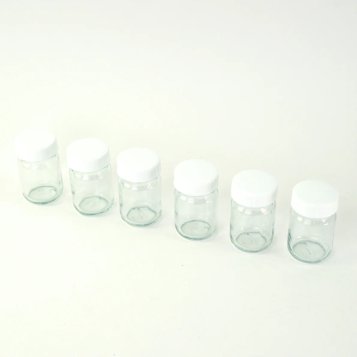 Mercurius Paint Jars and Wooden Holder - 50ml