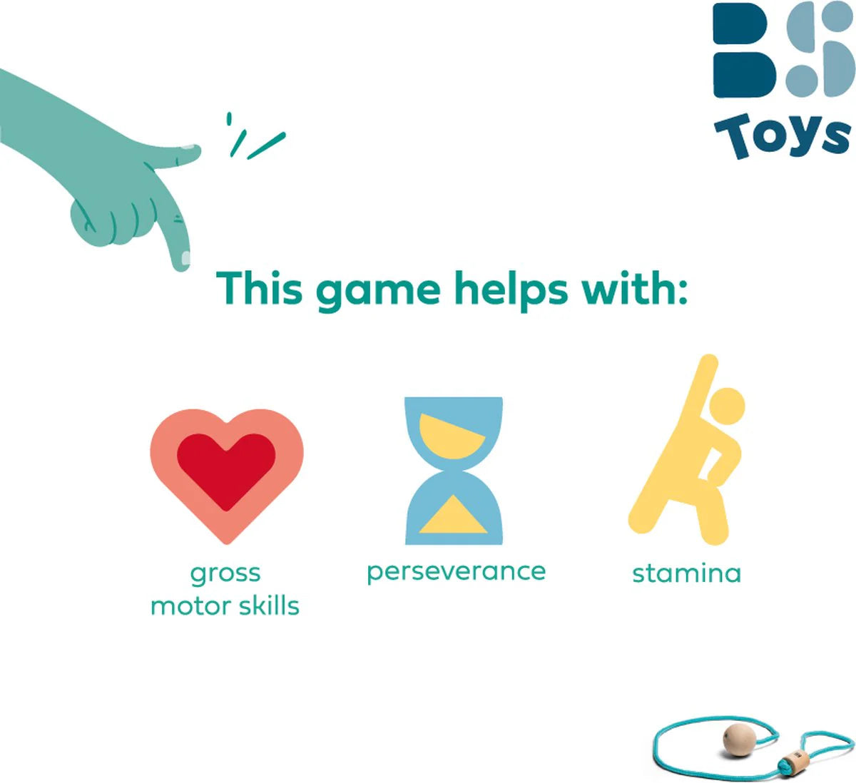 BS Toys Ankle Swing - Little Reef and Friends