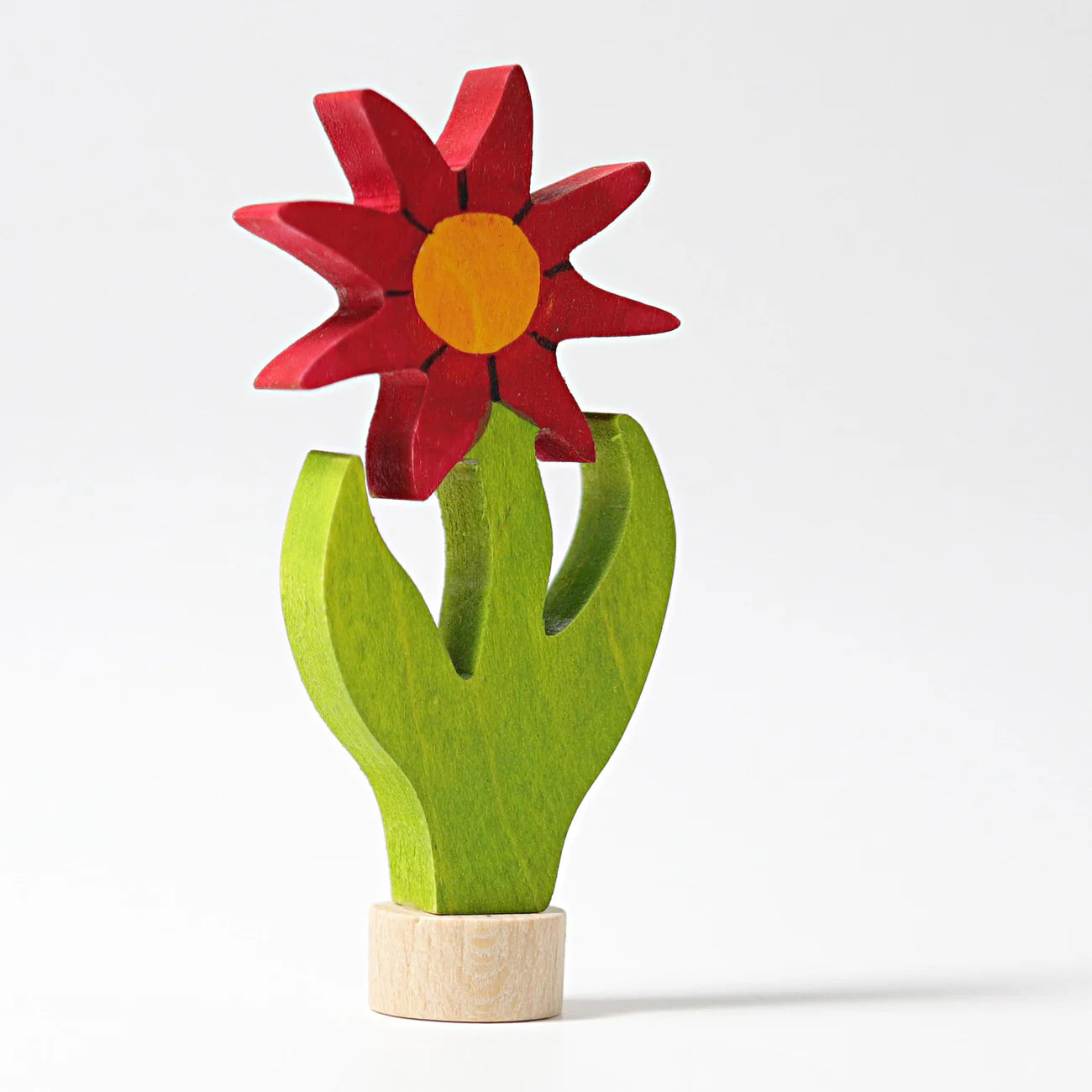 Grimm's Candle Holder Decoration - Aster Flower - Little Reef and Friends