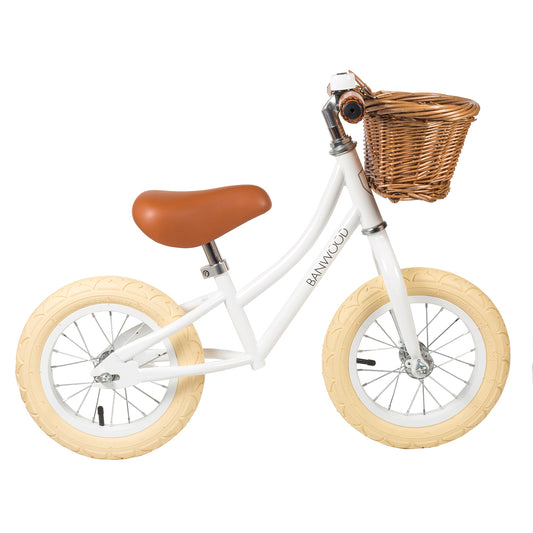 Banwood Vintage Balance Bike - White - Little Reef and Friends
