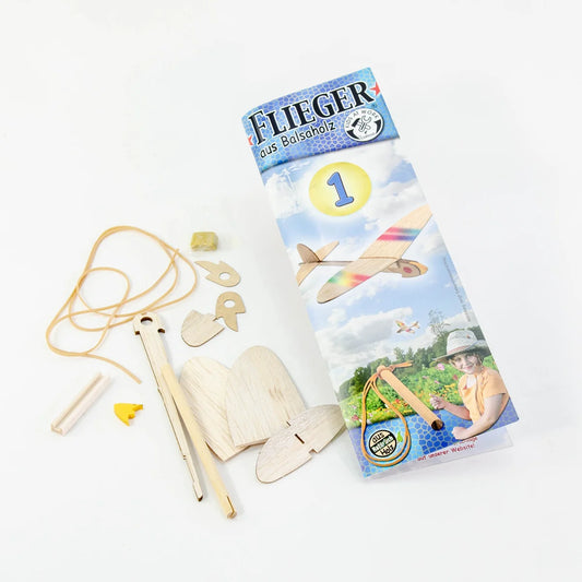 Kids At Work Balsa wood DIY plane kit