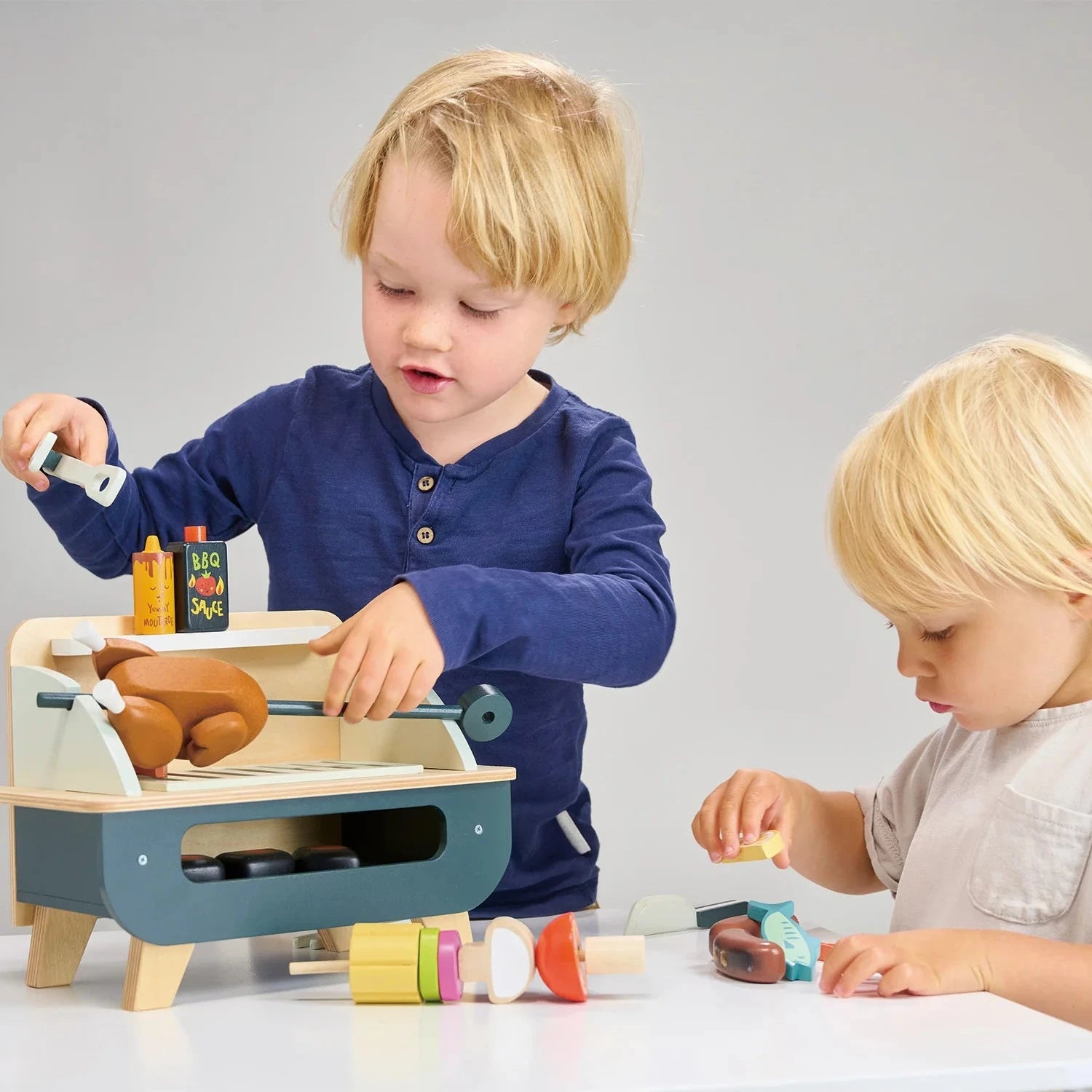 Tender Leaf Toys Barbeque Play Set - Little Reef and Friends