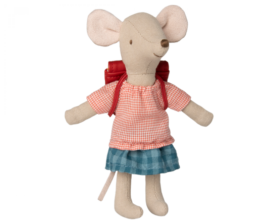 Maileg Big Sister Tricycle Mouse - Red - Little Reef and Friends